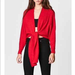 LF Seek wrap sweater